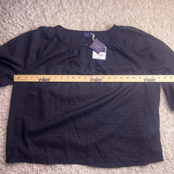 WOMENS KAARI BLUE TOP NWT SIZE PXL - Picture 9 of 14